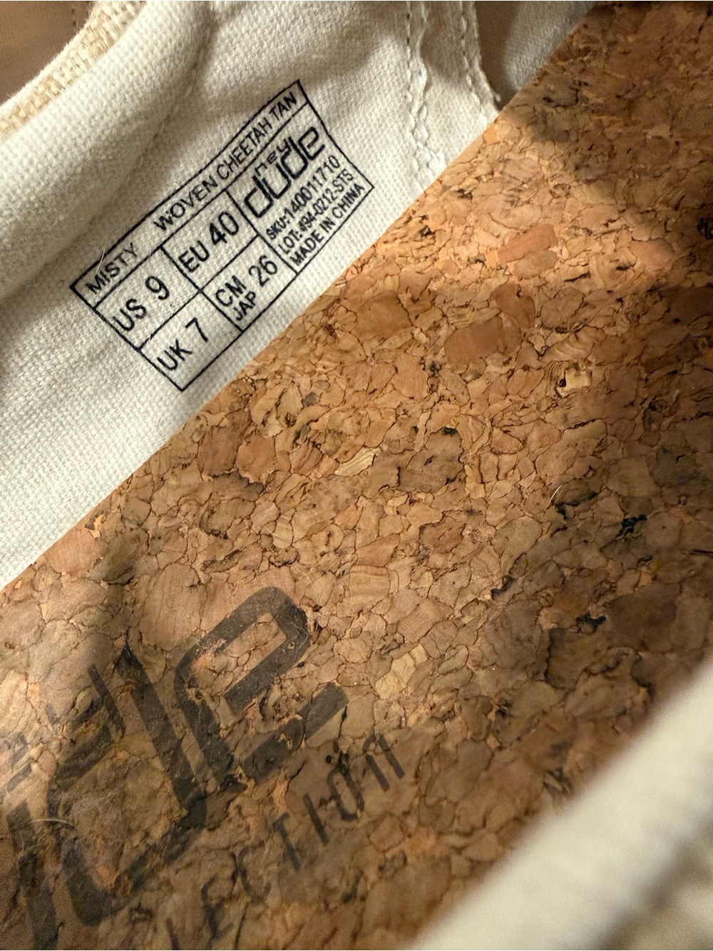 Hey Dude Misty Woven Cheetah Tan 🤩 - Picture 6 of 7